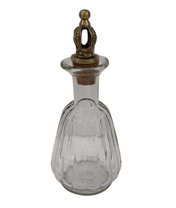 透明1L长酒瓶，带平板玻璃瓶盖，用于储物展示 - Product Image 3