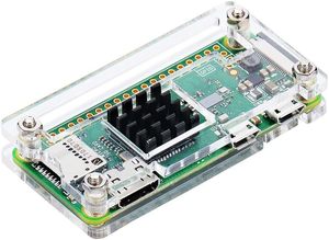 Aismartlink Raspberry Pi Zero Case, Gehäuse für Raspberry Pi Zero 2 w, mit Kühlkörper, HDMI-Adapter, OTG-Kabel, Header, Schrauben dreher - Product Image 2
