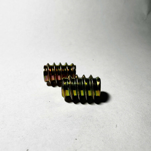 صواميل تثبيت خشبية صفراء مقاس 1/4 بوصة بأسنان داخلية وخارجية، صواميل توصيل ملولبة للأثاث الخشبي M6 M8 M10 M12 M20 THV فيتنام - Product Image 6