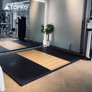 TOPKO高品質スクワットバッファボード重量挙げプラットフォームジムフィットネス機器重量挙げプラットフォーム