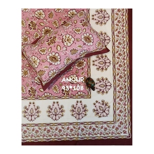 Amara & Masakali 93x108พร้อมปลอกหมอนอิงมือ2ชิ้นผ้าปูเตียงขนาดควีนไซส์พรีเมียมคอลเลกชัน AMBS070ล่าสุด - Product Image 6