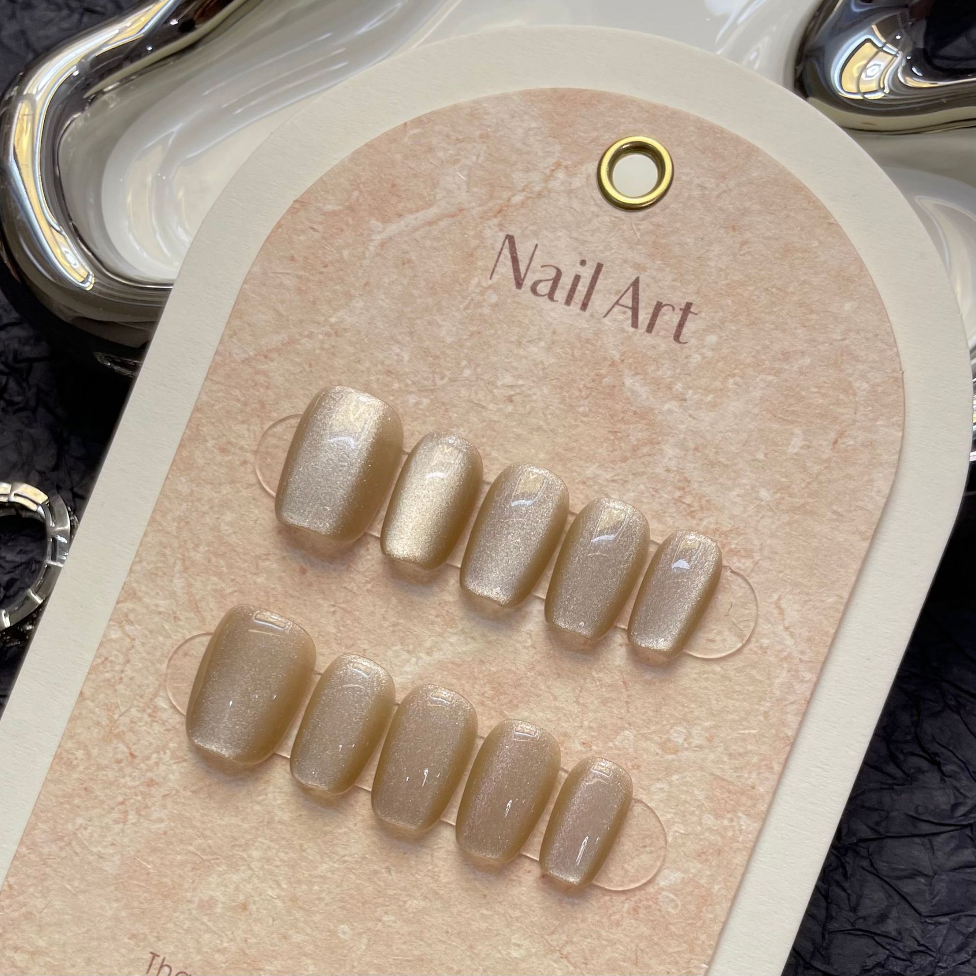 Champagne Gold,Satin Nude Gold