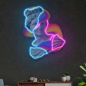 Individuelles led-Neonschild Kunst Anime-Charakter led Neonschild Licht Anime Neonlicht für Wanddekoration