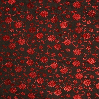 Red Black Flower