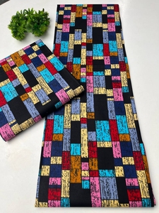 Accra 6 metre pamuk Grand balmumu kumaş afrika balmumu baskılar gerçek hollandalı Ankara loinwax Panges yeni varış <span class=keywords><strong>2025</strong></span>
