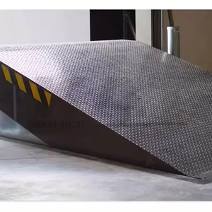 El mejor nivelador de muelle de cilindro hidráulico estándar, 10 toneladas, apilador eléctrico peatonal, almacén, logística y garantía de fábrica, 1 año - Product Image 1
