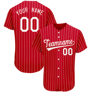 2024 High-Quality Sublimated Baseball Jerseys with Custom Logos V-Neck, Plain, Embroidered, and Blank <strong>Styles</strong> Available - Product Image 1