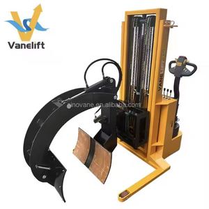 Semi Price Tragbarer Mini-Handlifting-Selbst laden der volle lekt rischer Paletten stapler - Product Image 1