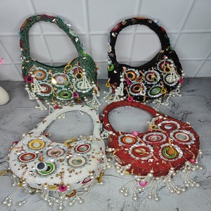 Handbags <strong>Bags</strong> With Laces Shoulder Banjara Shoulder Handbag for Women Wedding Party Using Handbag - Product Image 1