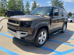2022 Land Rover Range Rover Defender kullanılan SUV sol direksiyon otomatik şanzıman Turbo deri koyu R18 FWD alüminyum alaşım araba - Product Image 3
