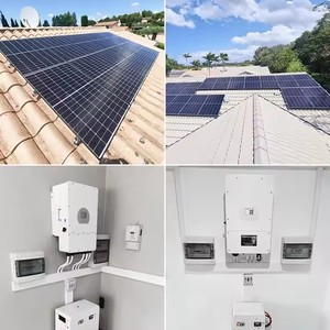 完整的家用太阳能系统3Kw 10Kw 10Kva 20Kw 30Kw带太阳能电池板的混合离网太阳能系统 - Product Image 5
