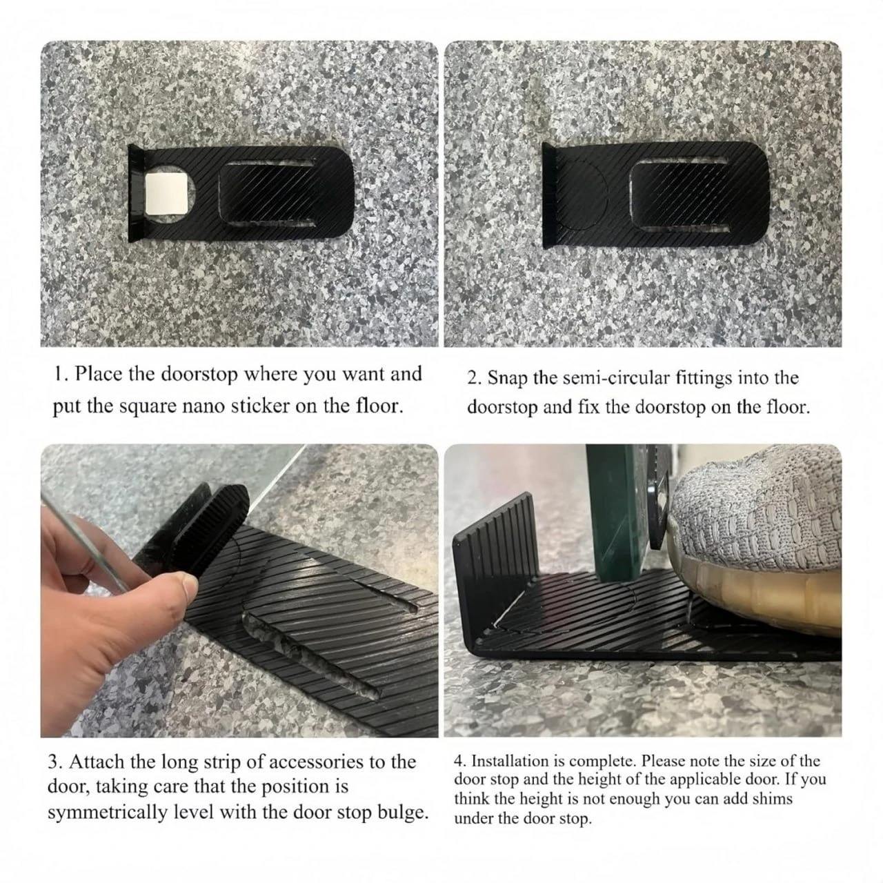 Black, pink, green, blue