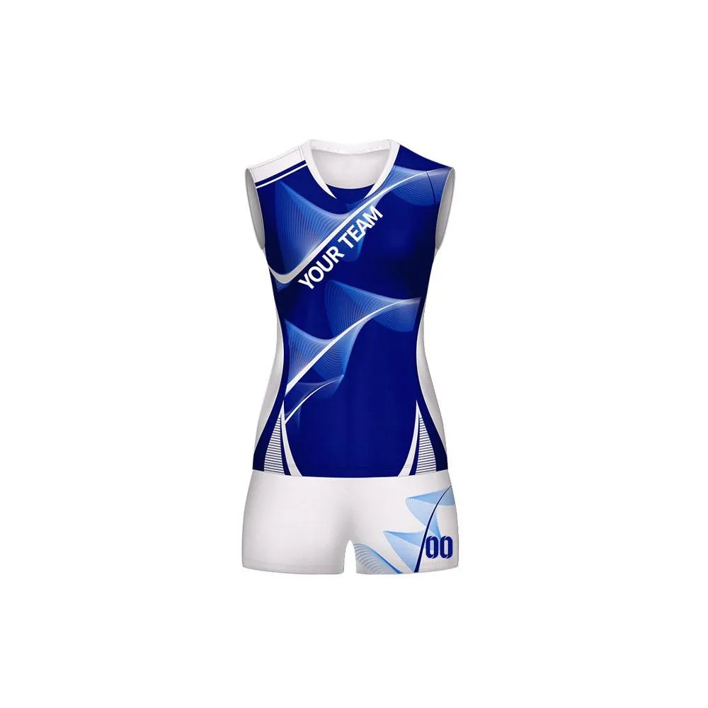 Camisetas de voleibol sin mangas, uniforme de equipo de voleibol de secado rápido de alta calidad, uniforme de Fitness por sublimación para mujer, OEM personalizado