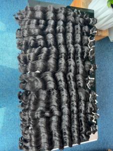 הסיטונאי 100% שיער אנושי cuticle טבעי גל גולמי ויטי שיער חום בתולה