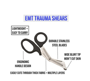 Travma EMT makasları çok gökkuşağı rengi bandaj makası-sağlık görevlileri, EMTs, hemşireler, tıp öğrencileri (yeşil) için Ideal - Product Image 6
