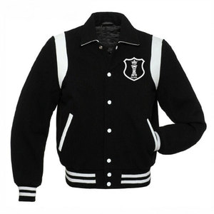 定制标志拜伦领夹克HOMBRE CHAQUETA大学/莱特曼变身棒球和足球定制夹克 - Product Image 4