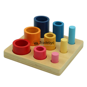 ของเล่นไม้สำหรับเด็กฝึกปริศนาคณิตศาสตร์กระดานสอนคณิตศาสตร์ - Product Image 3
