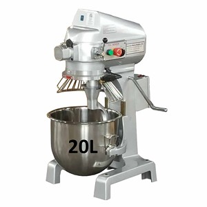 5 Kg planet hamur karıştırıcı fırın pişirme ekipmanları 20 litre kek mikser un yoğurma makinesi 3 hızları ekmek karıştırıcı - Product Image 1