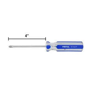ชุดไขควงขนาดเล็ก pretul Phillips 6ชุด1/4 "x 4 'มือจับพีวีซีสแตนเลสซ่อมด้วยตัวเอง - Product Image 3
