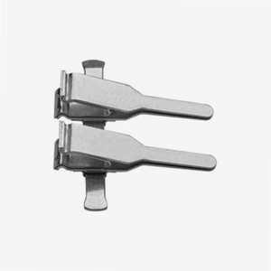 Mikrovasküler çift kelepçeler arterler için çerçeve uzunluğu 8mm ile yaklaşık paslanmaz çelik mikrocerrahi aletler