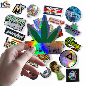 打印定制3d全息贴纸花式设计诱人的打印粘合剂防水贴纸 - Product Image 5