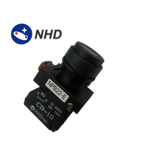 NPB22-E10B-II 22mm olmayan ışıklı Push Button anahtarı siyah - Product Image 1