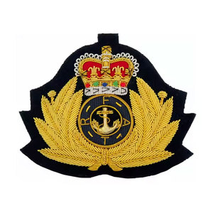 <strong>Pakistan</strong> Manufacture Best Hand Embroidery Bullion Wire <strong>Badge</strong> and Patch For Uniform Customer Design <strong>Badges</strong>