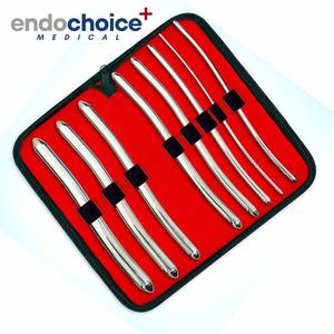 8 buah kualitas tinggi 7.5 inci Double Ended egar medis Uterine Dilator suara Set Manual CE diakui Hegar uine Dilator set - Product Image 2