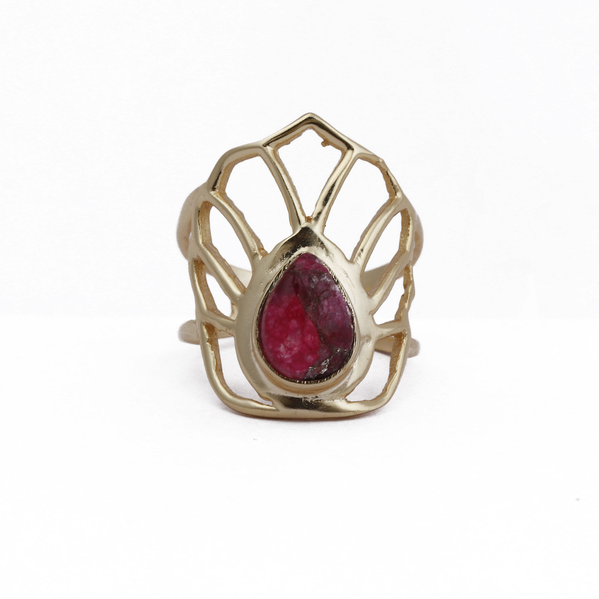 เทอร์ควอยซ์ทองแดงสีแดง