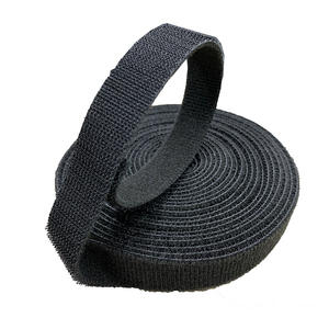 Reutilizable espalda con espalda Gancho Bucle Gestión de cables Nylon Cable Tie Gancho y bucle Cable Organizador de cables - Product Image 4