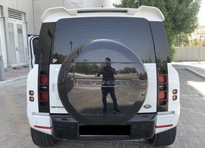 Otomatik şanzıman sol direksiyon ışığı iç deri koltuklar R17 lastik boyutu ile kullanılan 2022 La-ND ro-ver Defender - Product Image 5