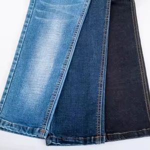 China Factory Price 10.5oz B/W TR Hot Selling 58/59&quot; Cotton Polyester Viscose Spandex Denim Jeans <strong>Fabric</strong> <strong>for</strong> Women - Product Image 1