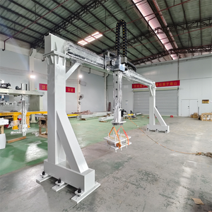 Robot de pórtico estable de alta precisión, mesa deslizante XYZ de gran carga de 3 ejes - Product Image 1