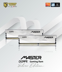 <strong>Dual</strong> <strong>Channel</strong> DDR5 16GB X2 6800MHz RAM <strong>Memory</strong> with Silver Heatsink for AMD for PC Desktop Gaming ECC Function Stock Available - Product Image 2