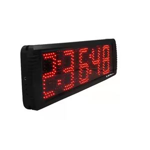 A basso costo rosso LED digitale orologio da parete Multi-funzionale telecomando conto alla rovescia Timer concetto elettronico su sfondo - Product Image 3