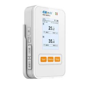 Elitech-Registrador de Temperatura y Humedad, Registrador de Datos Industrial con Sensor Interno, Aplicación de Conectividad A LA Nube, con Sensor Interno, 2 Unidades - Product Image 4