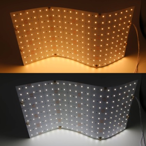 Raybacklight Cct ayarlanabilir Panel Led ışık yaprak 2700k + 6500k Flex Led arka işık sayfası OEM ODM kağıt ince UL UL - Product Image 3