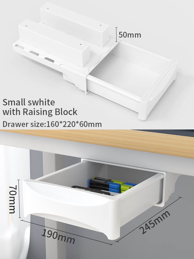 Petit blanc avec bloc de levage