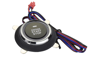 PKE Smart <strong>Key</strong> Car Alarm Keyless <strong>Push</strong> <strong>Button</strong> <strong>Start</strong> System with Remote Engine <strong>Start</strong> and Shock Sensor - Product Image 4