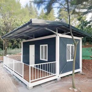 Fabrika fiyat Modern tasarım yeni demonte cep açık şantiye oturma ayrılabilir konteyner ev için küçük ev