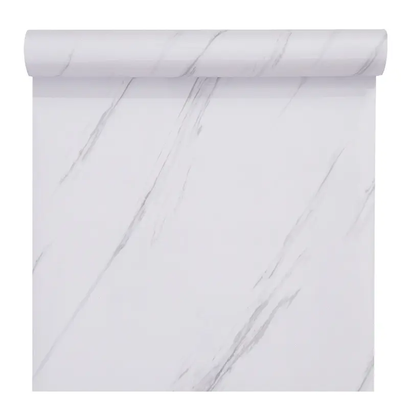 Marble Self-adhesive Kitchen Tabletop Waterproof and Oil-proof Tabletop Protective Film Wallpaper Rolls Home Decoration