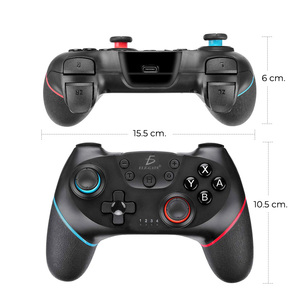 Bluetooth <strong>Controller</strong> Compatible with Nintendo Switch with Multi-Platform Vibration