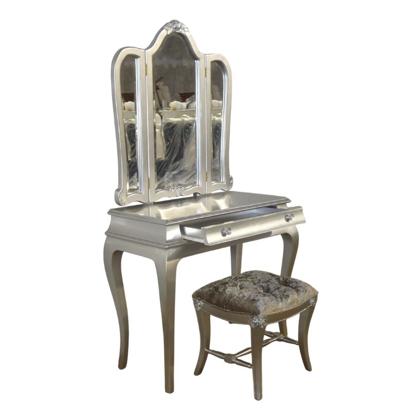 ทาสีเงิน