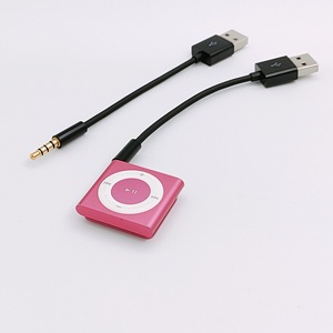 Reemplazo de Cable de fecha USB para iPod Shuffle Cable de cargador Conector de 3,5mm a cargador de alimentación USB Cable de transferencia de datos de sincronización - Product Image 6