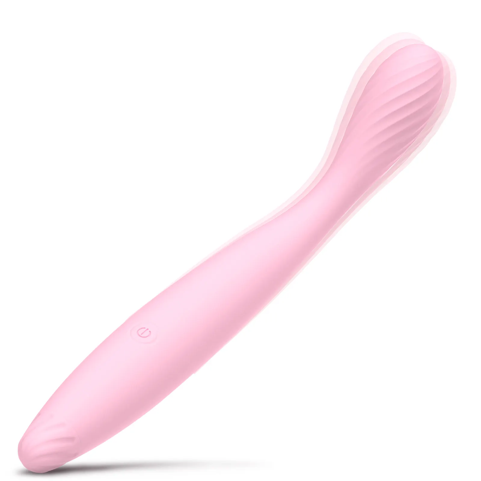 G Spot klitoris masaj şarj edilebilir BPA ücretsiz silikon vibratör kadınlar için silikon güçlü vibratör yetişkinler için OEM hizmeti