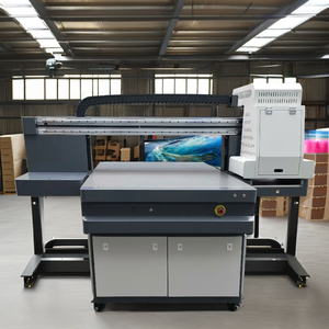 Geniş Format Ccd görsel konumlandırma Dtf Uv yazıcı kamera tanımlama ile 3 kafaları I1600 A1 Uv Flatbed yazıcı - Product Image 1