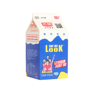 Unipack malzeme Pak fabrika fiyat suyu ambalaj 500ml Gable Top Box - Product Image 2