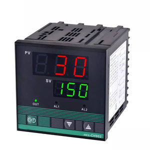 CMF802 Controlador de Temperatura PID Inteligente Digital de Pantalla Táctil LCD Económico Programable Automático de 8 Dígitos