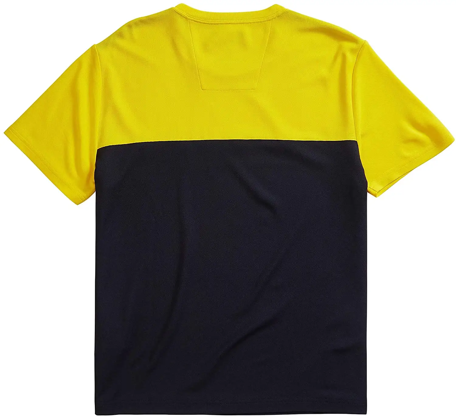 T-Shirt bicolore in bianco per adulti Unisex due colori a blocchi bicolore treccia T-Shirt con taglio colorato e cucire T-Shirt
