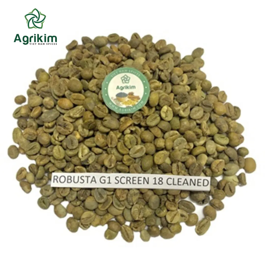 Tüm satış fiyatı Vietnam Robusta ve Arabica kahve çekirdekleri % 100% doğal yeşil kahve çekirdeği çekici lezzet